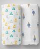 1st Step Muslin Swaddle Pack of 2- White