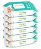 1st Step Baby Wet Wipes with Enriched and Aloe Vera and Jojoba Oil Pack of 6- 480 Wipes