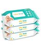 1st Step Baby Wet Wipes Enriched and Aloe Vera and Jojoba Oil Pack of 3- 240 Wipes