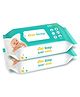 1st Step Baby Wet Wipes Enriched and Aloe Vera and Jojoba Oil Pack of 2- 160 Wipes