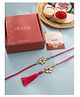 Viraasi Handmade Bhaiya Bhabhi Rakhi Set of 2 With Roli Chawal & Card