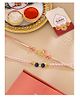 Viraasi Sunglasses and Kitty Kids Rakhi Set of 2 with Roli Chawal & Card