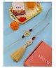 Viraasi Bhaiya Bhabhi Rakhi Set of 2 With Roli Chawal & Card