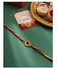 Viraasi Sunflower Motif Rakhi for Brother with Roli Chawal & Card