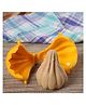 DS Ganpati Modak Sweet Mithai Chocolate Sancha Mould Plastic Mould 500gm - Yellow