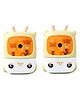 The Procure Store Deer Car Girrafe Printed Sharpener Set of 2- Green