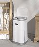 Babyhug Diaper Pail with Odor Lock Technology & Refill Bag-Grey