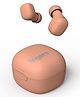 FINGERS Size Zero Pods2 World'S Tiniest Tws Earbuds With 15 Hour Total Playtime Quick Charge Of 10 Mins For 2 Hour Playtime Built In Mic With Snc -  Peach