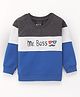 Bodycare Full Sleeves Terry Knit Sweatshirts with Text Print - Anthra Melange