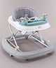 Babyhug 2 In 1 Multifunctional Baby Walker Cum Rocker With 3 Level Height Adjustment & Musical Play Tray - Grey