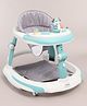 Babyhug Elephant 2 In 1 Walker Cum Rocker With Detachable Musical Toy Bar & Multiple Height With Seat Adjustments - Green