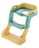 lLadder Potty Seat With Height Adjustable Handle - Green & Yellow