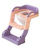lLadder Potty Seat With Height Adjustable Handle- Pink & Purple