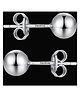 Darshraj Jewels 925 Sterling 6 mm Ball Stud Earrings- Silver