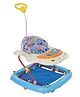 Infanto Dolphin 2 In 1 Musical Walker Cum Rocker - Blue
