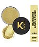 KINDED Highlighter Loose Powder with Puff Yellow - 30 g