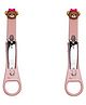 Adore Advanced HEJ Super Sleek Nail Clipper with 3D Characters- Pack of 2 Bear- Pink