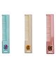 Adore Basics Hello 3D Character Kids Comb Se Pack of 3 Soft Edges- Multicolor