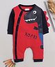 BUMZEE Full Sleeves Dinosaur Printed Romper - Red