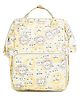 Haus & Kinder Art on Canvas Chic Diaper Bag Backpack for New Parents Capacity 20 L Roarsome- Yellow