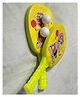Fingo Brain Super Smash Senior Table Tennis Cartoon Piggy- Yellow
