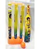 Fingo Brain Junior Champion Cricket Set Boy Theme - Yellow