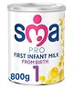 SMA PRO First Infant Milk Formula Stage 1, 0-6 Months - 800g with DHA, Vitamins & Minerals