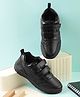 LIBERTY Solid Velcro Closure School Shoes - Black