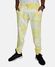 Kiddopanti Cloud Effect Tie And Dye Styled Unisex Track Pant - Yellow