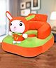 Besties Kids Rabbit Shaped Sofa Chair - Orange
