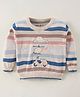 ToffyHouse Full Sleeves Vehicles Embroidery  Sweater - Multicolour