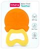 Babyhug Orange Shaped Water Filled Teether - Orange