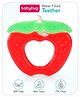 Babyhug Apple Shaped Water Filled Teether - Red & Green