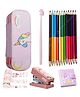Elecart Unicorn Theme Stationery Gift Set - Multicolor