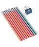 Faber Castell Trenz Pencil Super Dark Pack of 10- Multicolor