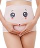 Momsoon Face Printed Maternity Pantie  - Pink