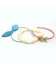 Tia Hair Accessories Set Of 3  Butterfly Hair Bands - Multi Colour