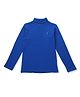 PALM TREE Full Sleeves Solid Skivvy Tee - Royal  Blue