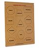 Little Genius Shape Craving Panel - Brown
