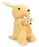 Tickles Kangaroo Mother With Baby Soft Toy Cream - 22.5 cm