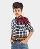 Lilpicks Couture Full Sleeves Plaid Checked  Shirt - Multi Colour