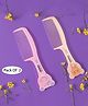 Mihar Essentials Smooth Hair Comb Random Color - Pack of 2