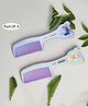 Mihar Essentials Smooth Hair Comb Random Color - Pack of 4