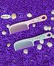 Mihar Essentials Smooth Hair Comb Random Color - Pack of 2