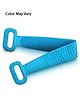 Mihar Essentials Silicon Soft Cleaning Body Bath Belt Scrubber (Color May Vary)