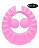 Mihar Essentials Adjustable Bathing Baby Shower Cap  Pack Of 1 - PINK