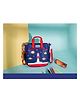SKB Space Print Cute Colorful Multi Purpose Handbag - Blue
