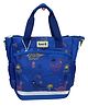 SKB Dinosaur Print Cute Colorful Multi Purpose Handbag - Blue
