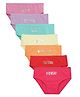 Charm n Cherish Cotton Pack of 7 Weekdays Printed Panties - Multicolor