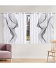 Right Gifting Digital Printed Eyelet Window Curtain For Kids Room - Pack Of 2